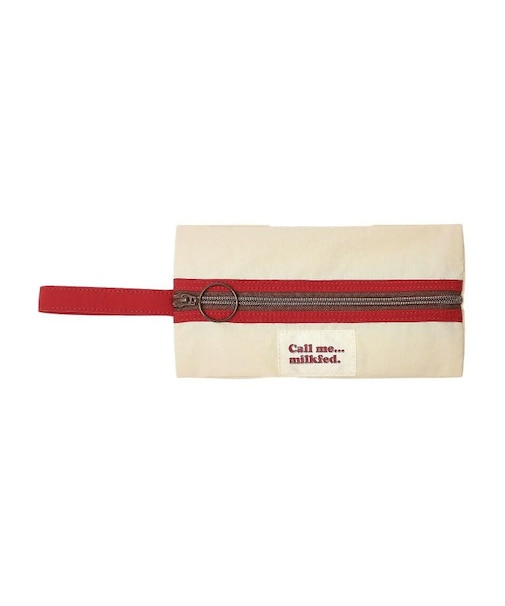 PIPING LOGO POUCH