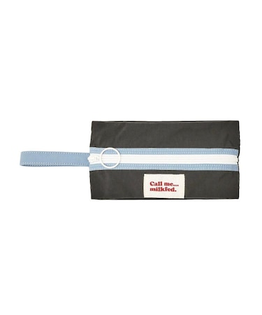 PIPING LOGO POUCH