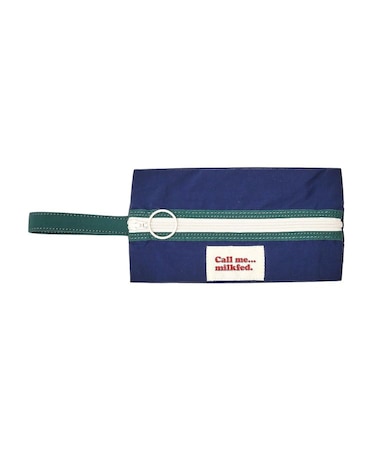 PIPING LOGO POUCH
