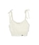 SHAGGY NECK RIBBON CAMISOLE