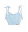 SHAGGY NECK RIBBON CAMISOLE