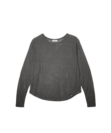 STRIPE SHEER L/S TOP