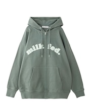 ARCH COOPER LOGO ZIP UP HOODIE