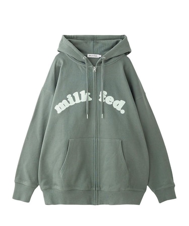 ARCH COOPER LOGO ZIP UP HOODIE