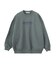 STENCIL LOGO WIDE CREW SWEAT TOP