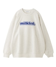 COOPER LOGO WIDE CREW SWEAT TOP