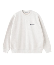 ICING LOGO WIDE CREW SWEAT TOP