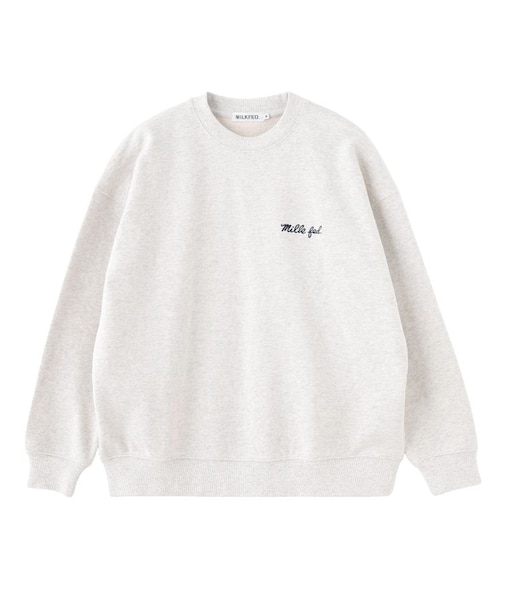 ICING LOGO WIDE CREW SWEAT TOP