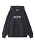 STENCIL LOGO WIDE SWEAT HOODIE