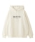 STENCIL LOGO WIDE SWEAT HOODIE