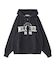 COLLEGE PATCH ZIP UP HOODIE