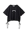 COLORED SLEEVE EDGE S/S TOP