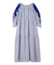 SHOULDER MESH GINGHAM CHECK DRESS