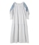 SHOULDER MESH GINGHAM CHECK DRESS