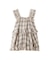 PLAID TIERED TOP