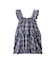 PLAID TIERED TOP