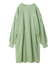 WEST DRAWSTIRNG SWEAT DRESS