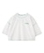 COLOR STITCH WIDE S/S TOP