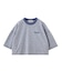 COLOR STITCH WIDE S/S TOP