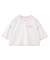 COLOR STITCH WIDE S/S TOP