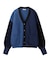 PANELED KNIT CARDIGAN