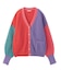 PANELED KNIT CARDIGAN