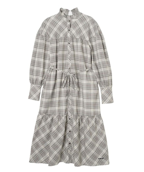 PLAID DRESS