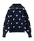 HEART JACQUARD KNIT TOP