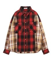 WASHED PANEL SHIRT