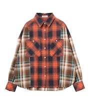 WASHED PANEL SHIRT