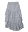PLAID TIERED SKIRT