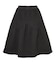 TULLE JACQUARD GATHERED SKIRT