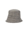 TWEED FRINGE BUCKET HAT
