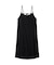 BICOLOR BACK RIBBON CAMISOLE DRESS