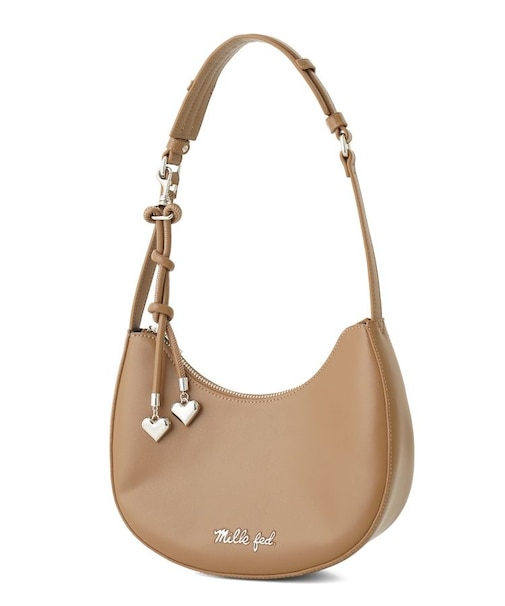 HEART CHARM ONE HANDLE BAG