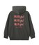 EXTENDED ICING LOGO ZIP UP HOODIE