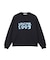 APPLE LOGO FLOCK PRINT L/S TEE
