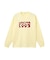 APPLE LOGO FLOCK PRINT L/S TEE