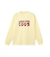 APPLE LOGO FLOCK PRINT L/S TEE