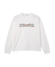 PATTERNED LOGO L/S TEE