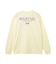 MILKFED. PLAID LOGO L/S TEE