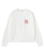 FLOWER DOT PATTERN LOGO WIDE L/S TEE