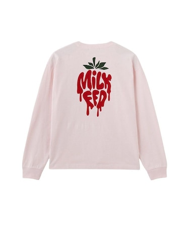 MELTY STRAWBERRY WIDE L/S TEE