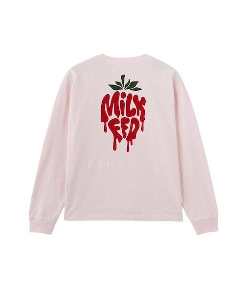 MELTY STRAWBERRY WIDE L/S TEE