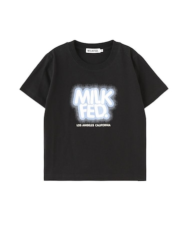 GLITTER HALFTONE LOGO COMPACT S/S TEE