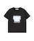 GLITTER HALFTONE LOGO COMPACT S/S TEE