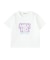 GLITTER HALFTONE LOGO COMPACT S/S TEE