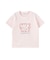 GLITTER HALFTONE LOGO COMPACT S/S TEE