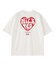 HEART LOGO WIDE S/S TEE