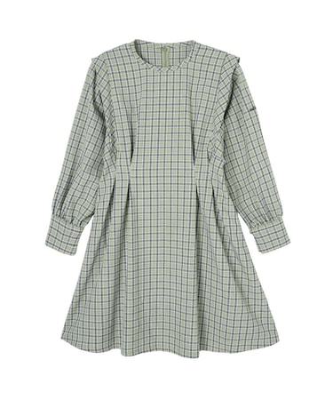 PLAID MINI DRESS